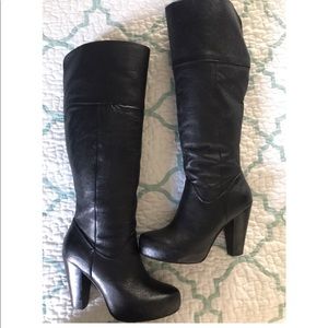 Steve Madden tall leather boots